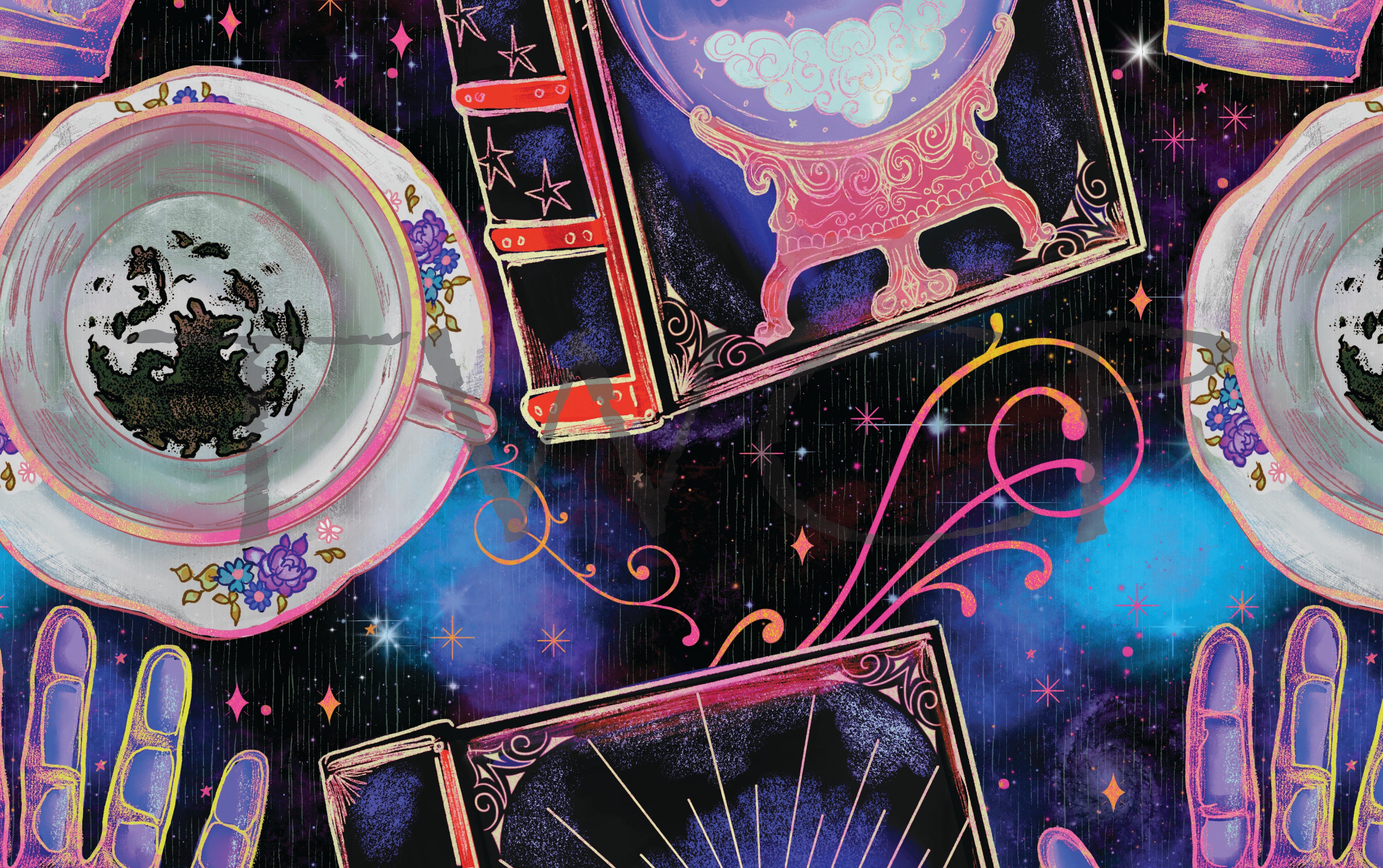 Inspired Design Illustrations - HP Divination