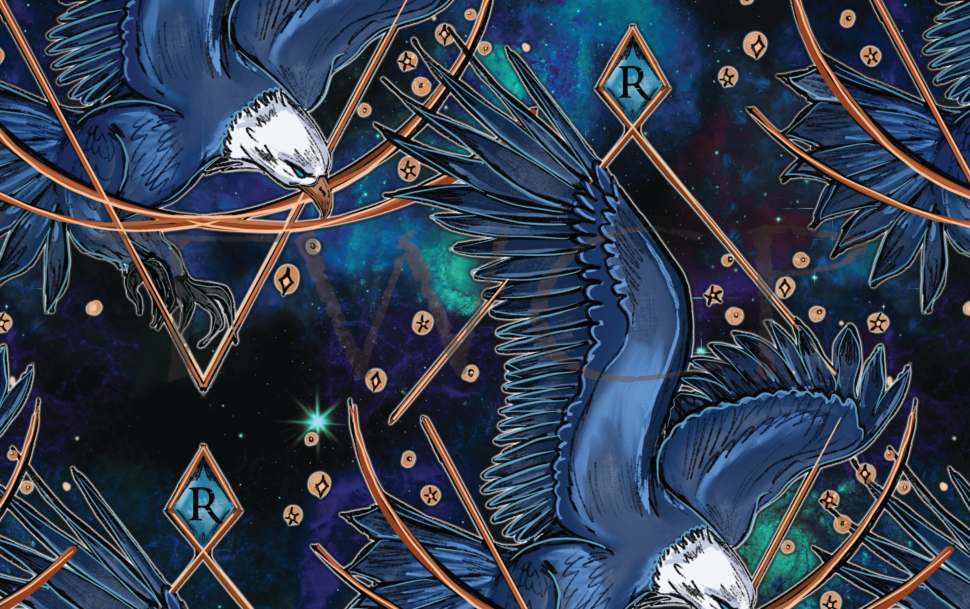 Inspired Design Illustrations - HP Eagle 1