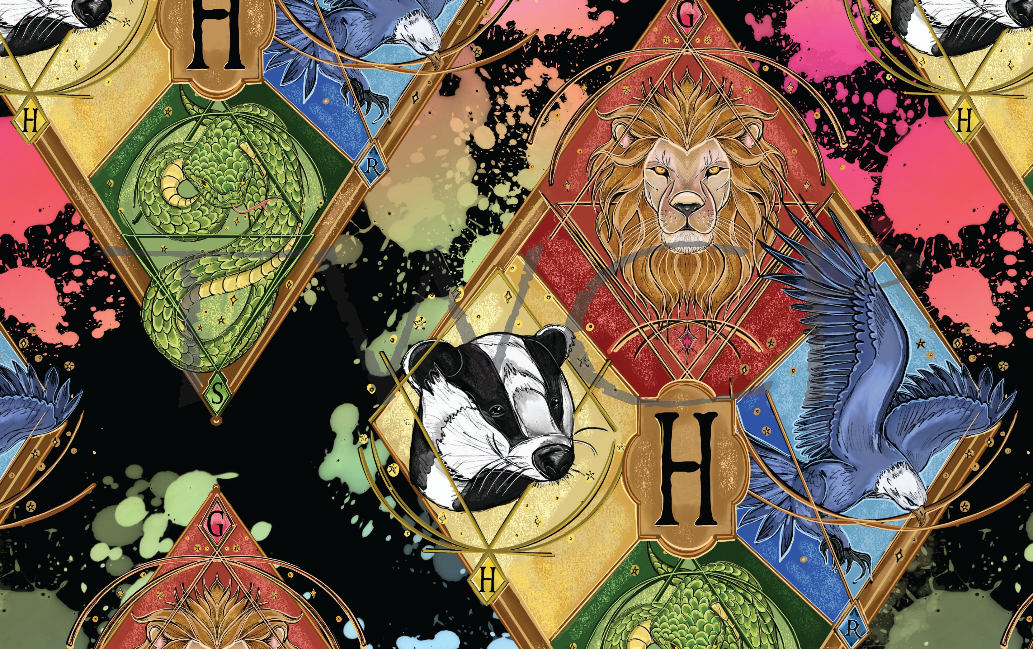 Inspired Design Illustrations - HP Mix Houses