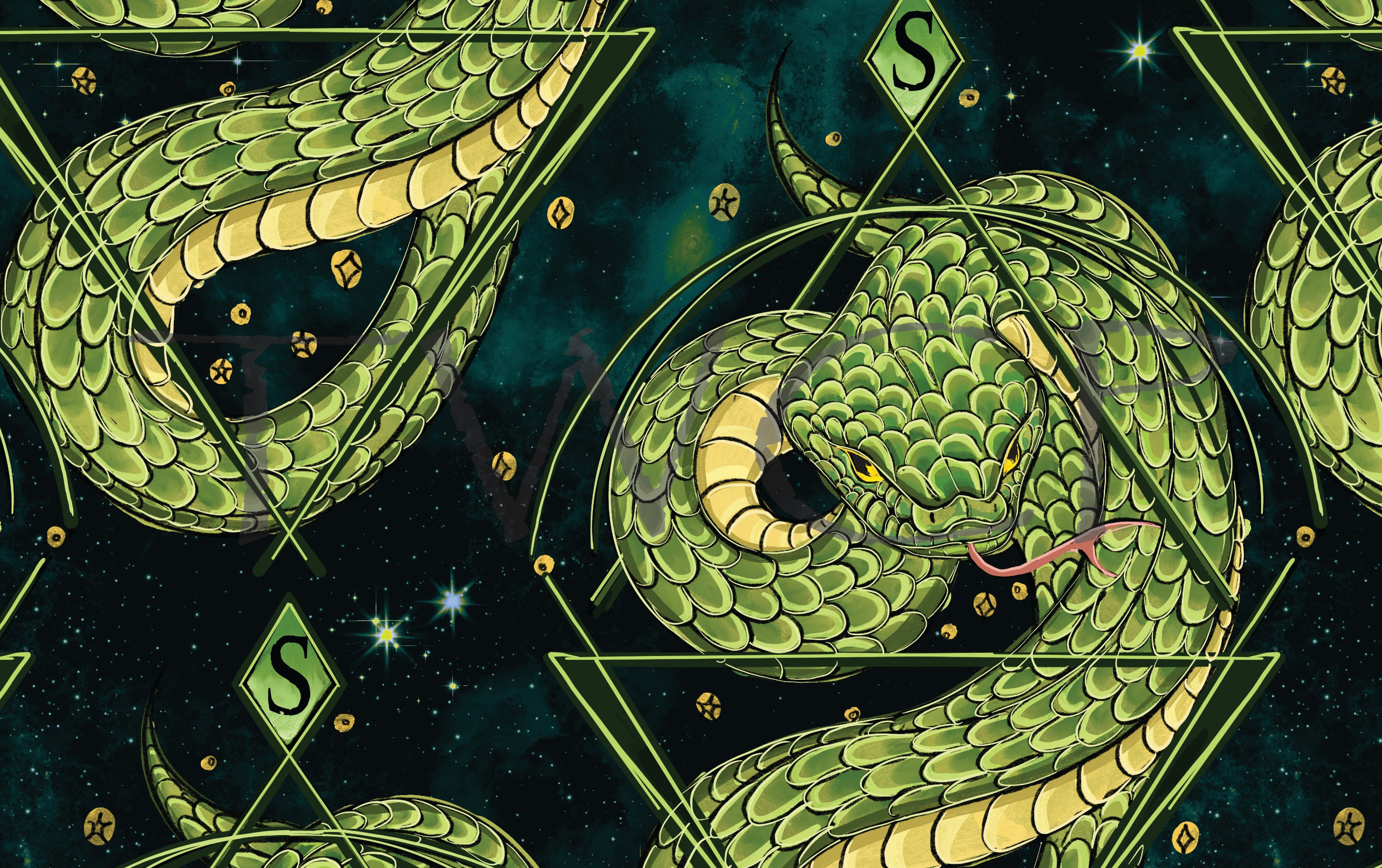 Inspired Design Illustrations - HP Snake 1