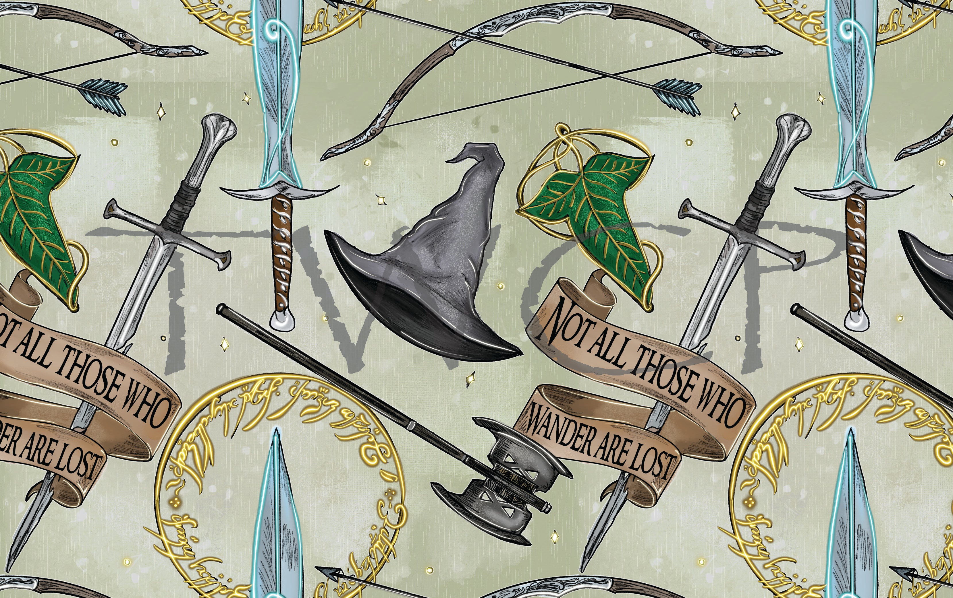 Inspired Design Illustrations - LOTR 23