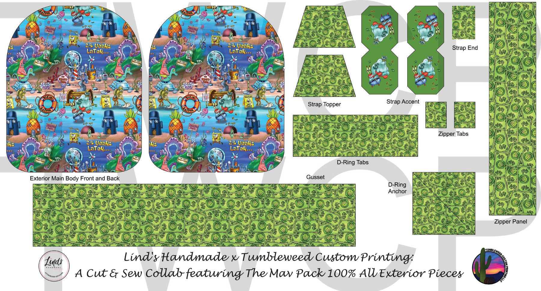 Lind's Handmade - Mav Pack 100% - Money Money Money