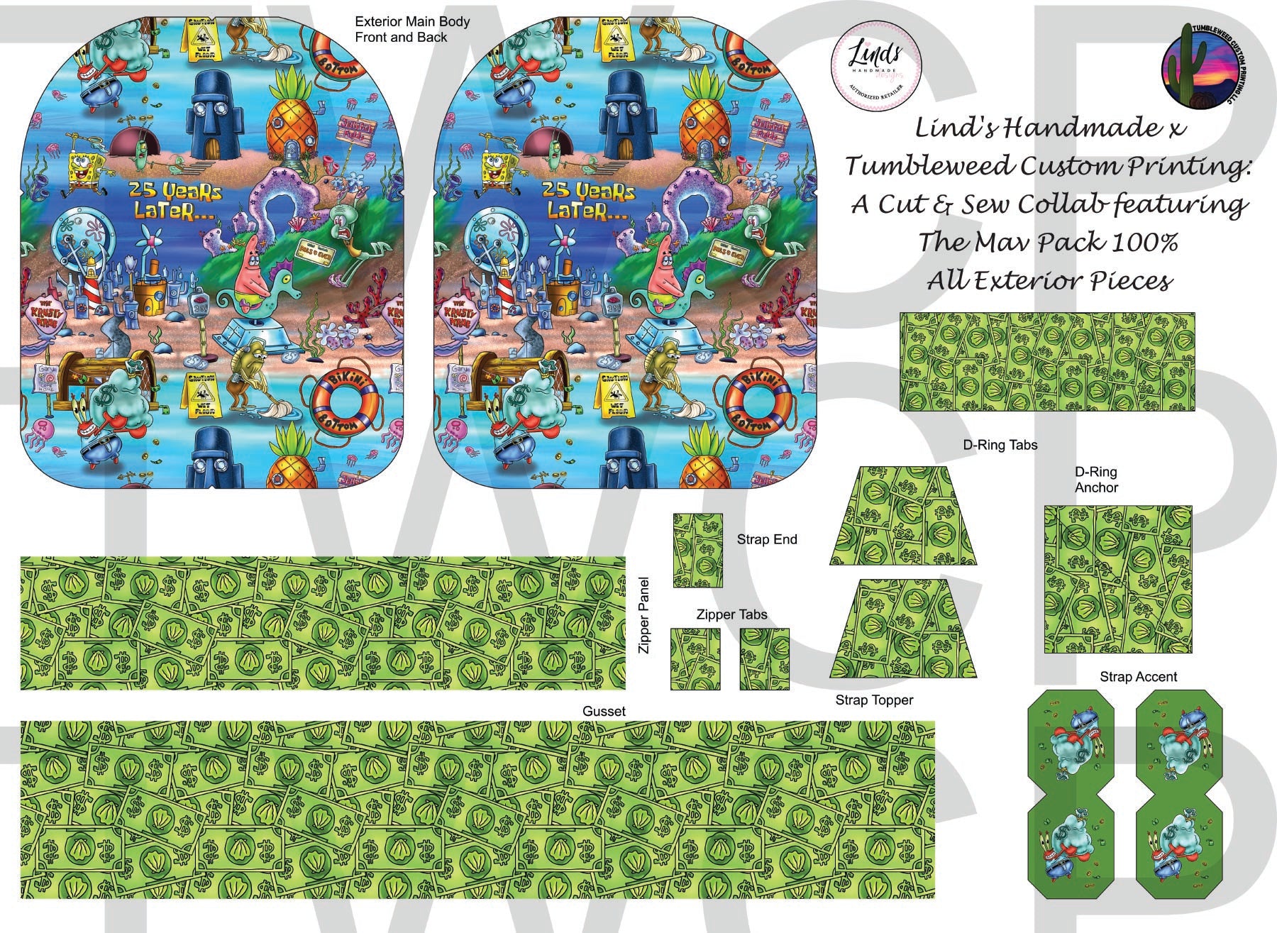 Lind's Handmade - Mav Pack 120% - Money Money Money