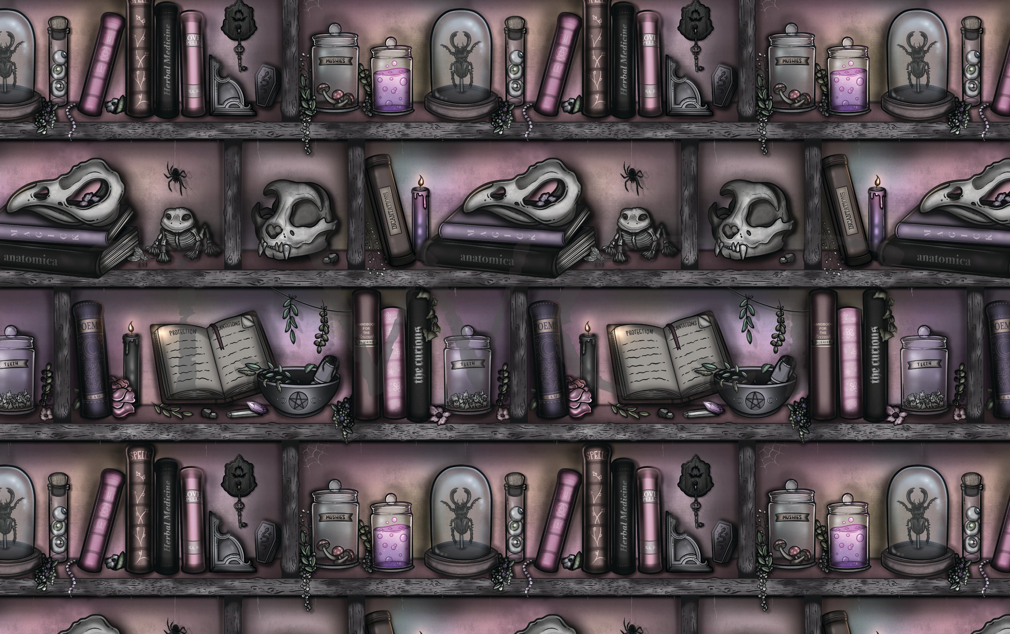Love, Kyr - Haunted Curio Shelf Pastel