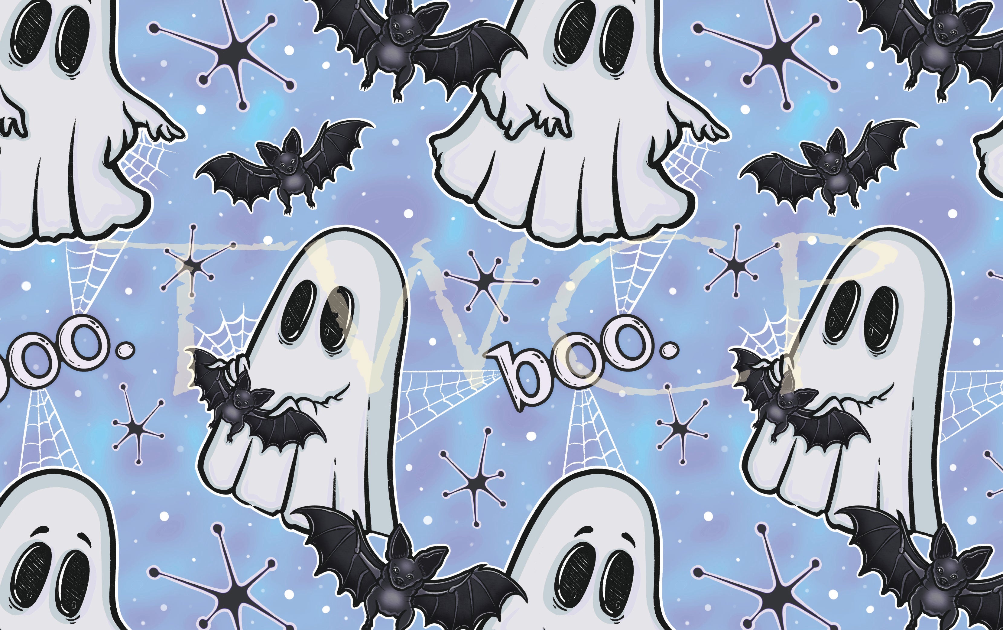 Love, Kyr - Retro Ghosts Blue