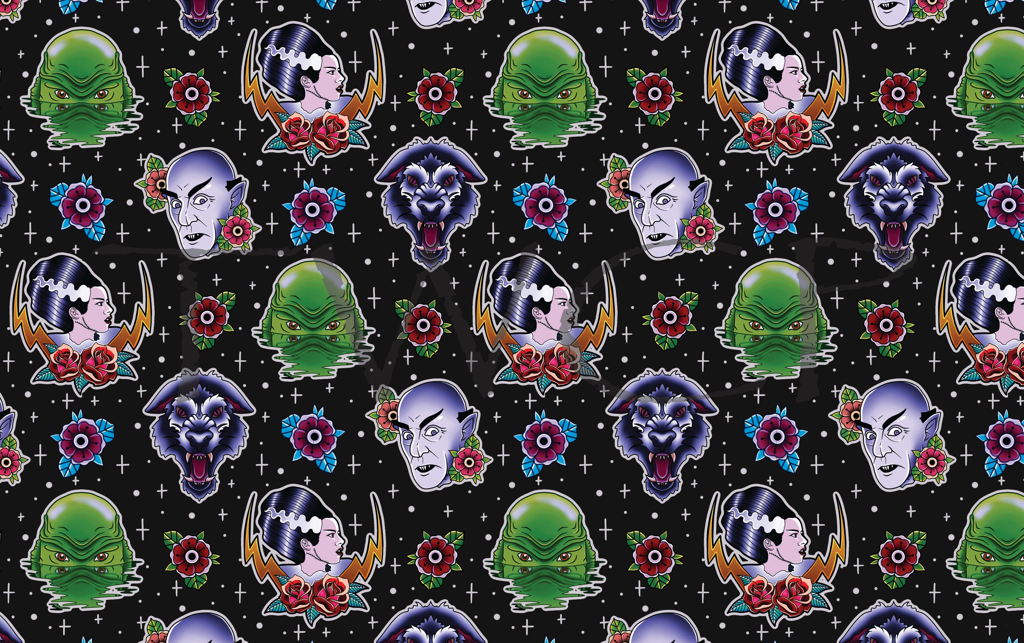 Malevolent Designs - Traditional Monsters