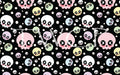 Malevolent Prints - Cute Skulls