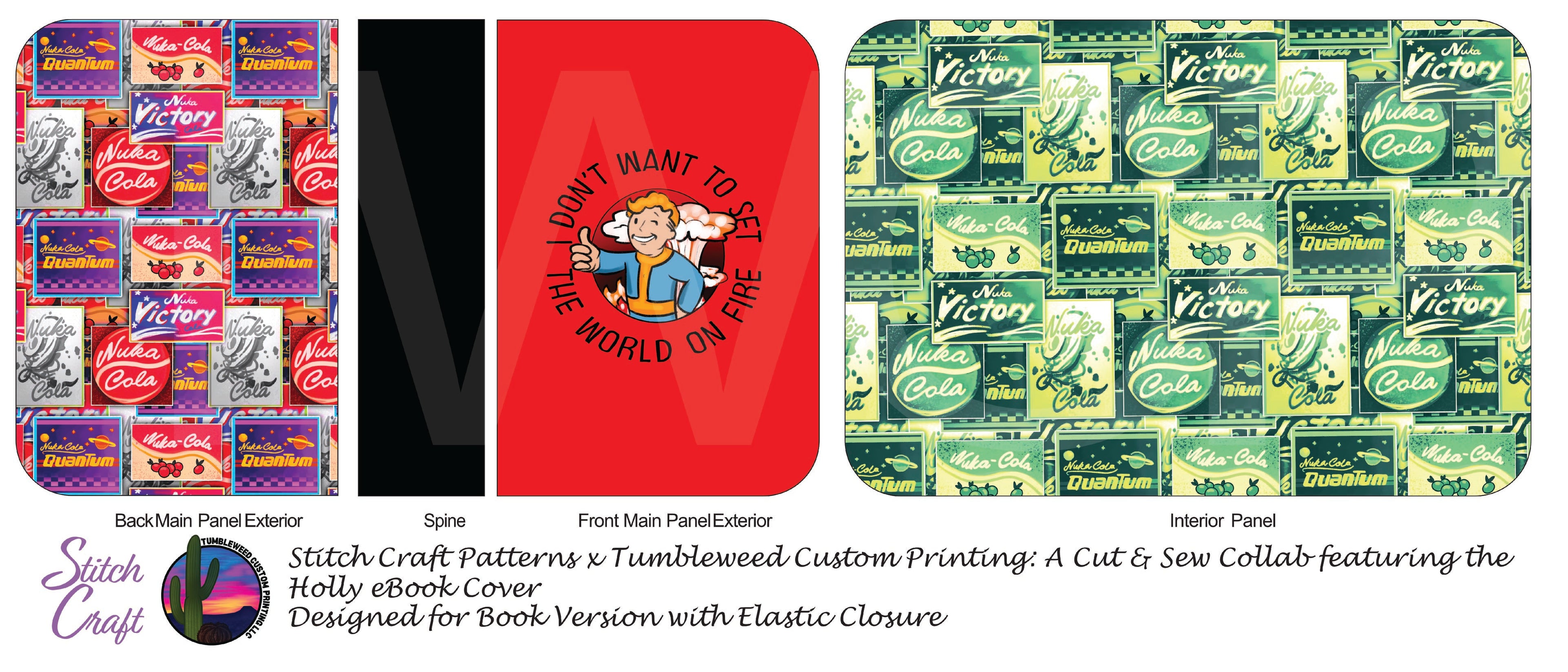 Stitch Craft Patterns - Holly eBook Cover - Atomic Shelter (Book Cover Version)