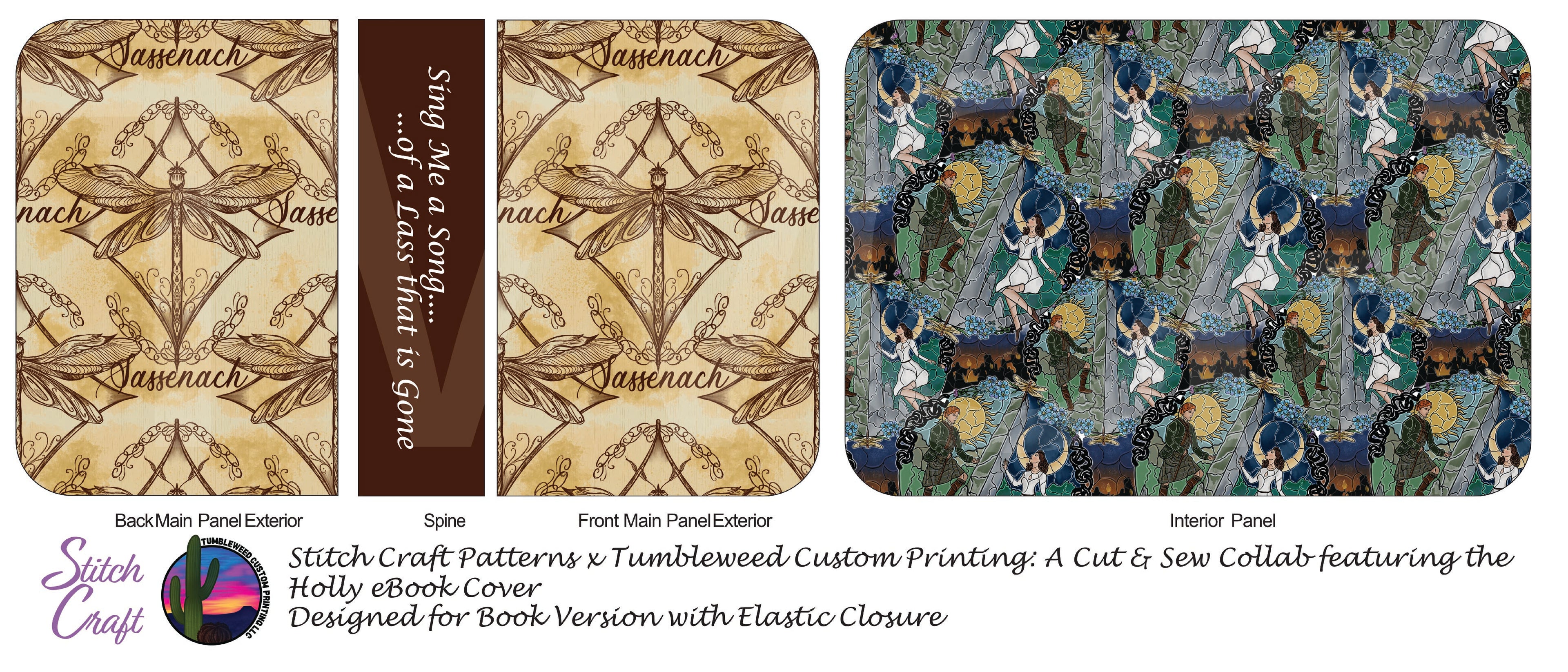 Stitch Craft Patterns - Holly eBook Cover - Time Traveler (Book Cover Version)