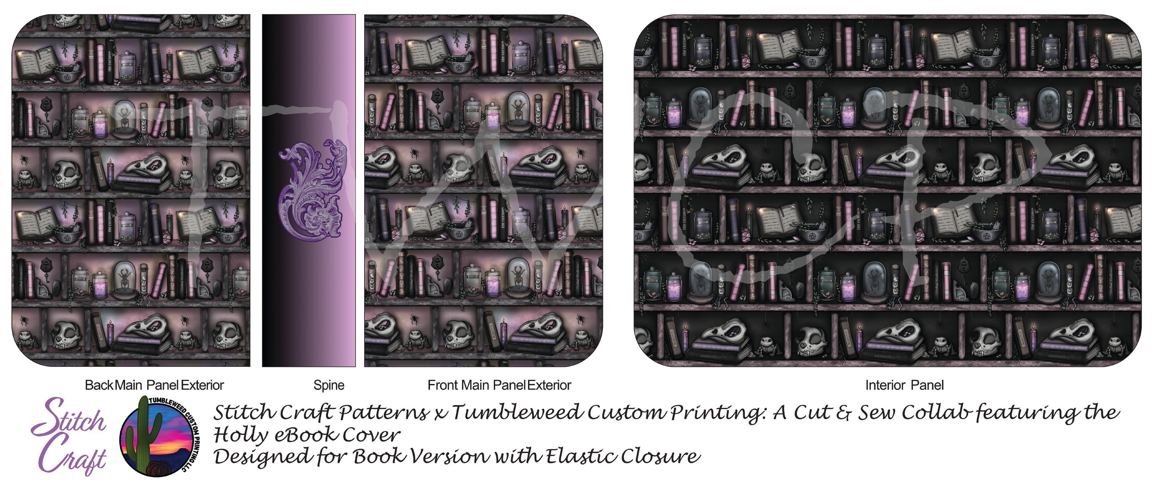 Stitch Craft Patterns - Holly eBook Cover - Curio (Book Cover Version)