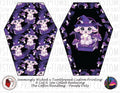 Seamingly Wicked - Coffin Handbag - Whimsy Grove Twilight 5