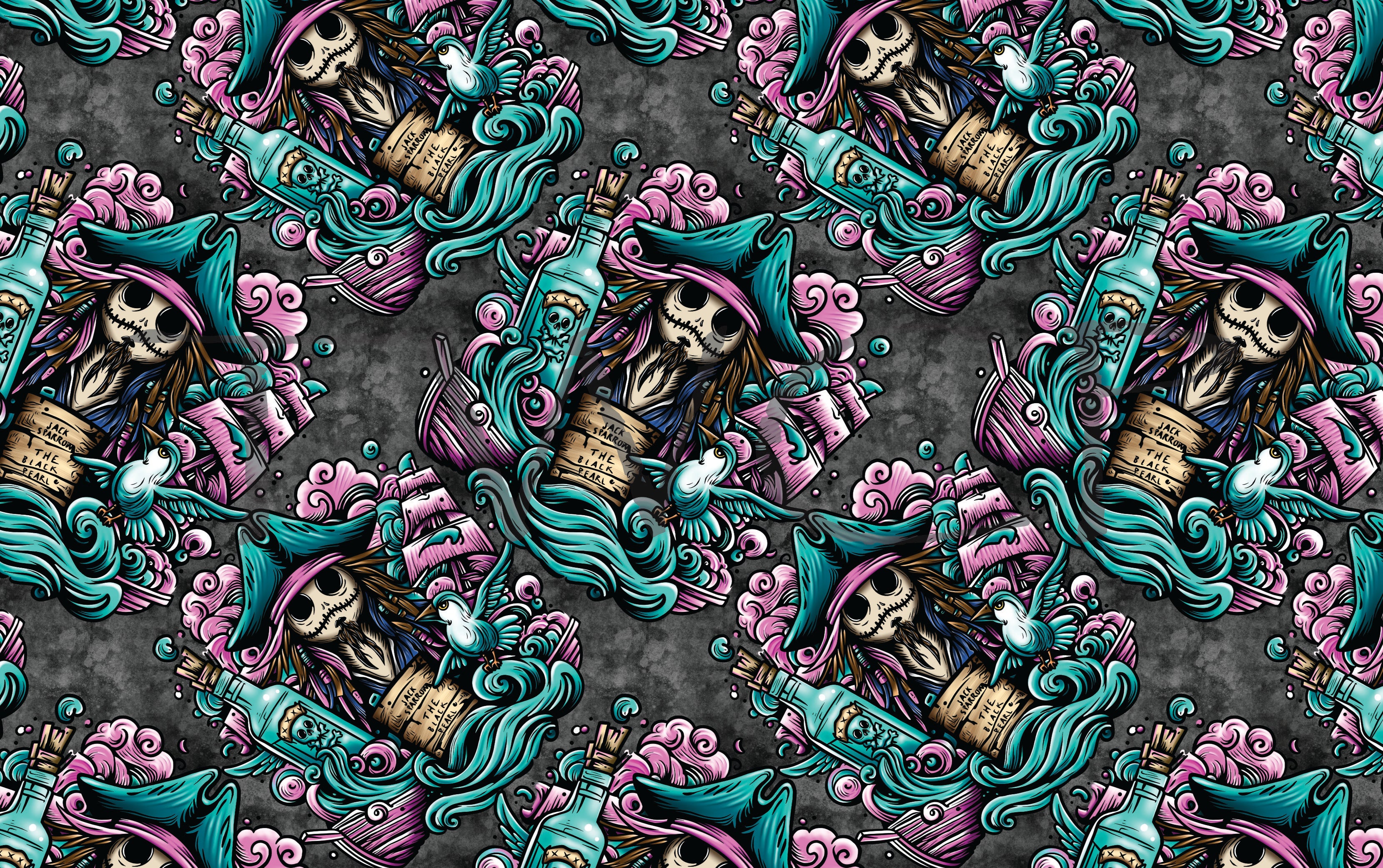 Untouchable Illustrations - Rum Pirate