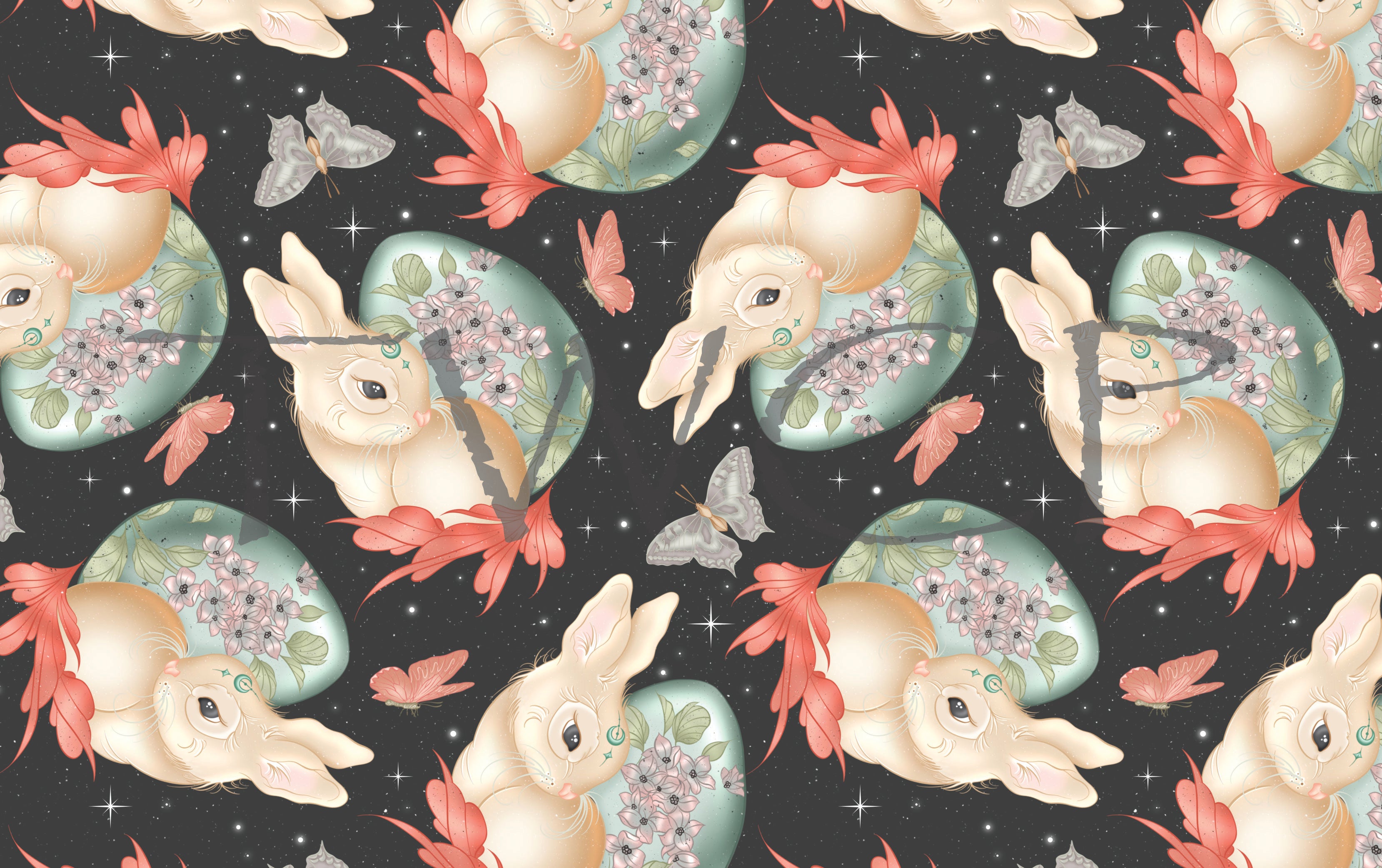 Whimsy Pixie Designs - Whimsy Easter Scatter Charcoal