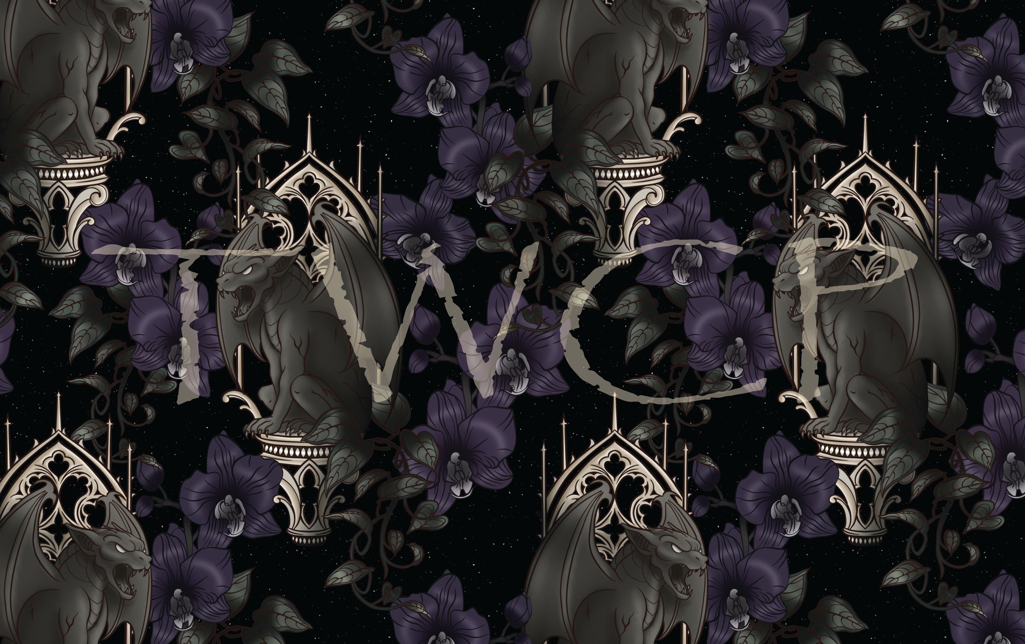 Whimsy Pixie Designs - Gargoyle Purple