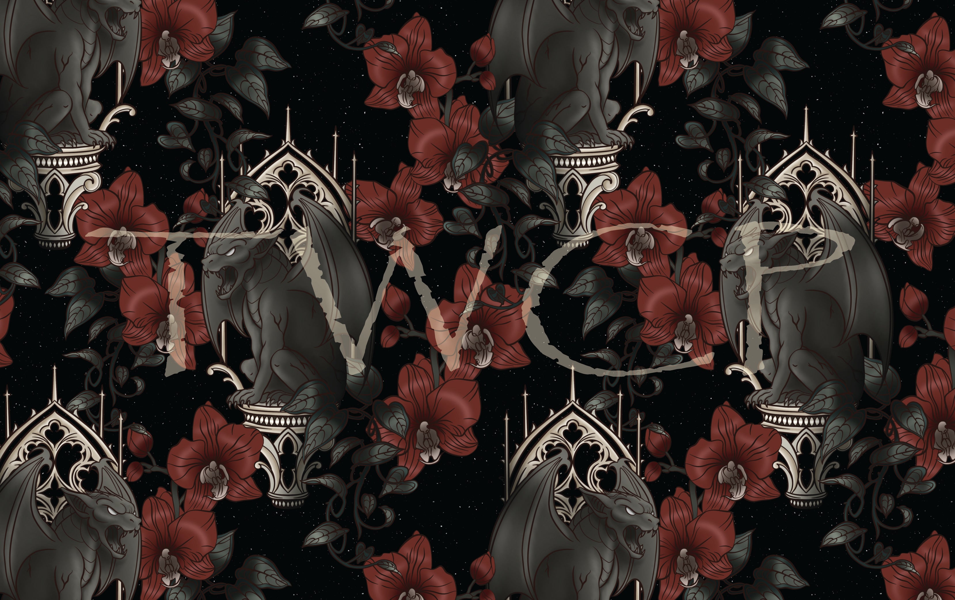 Whimsy Pixie Designs - Gargoyle Red