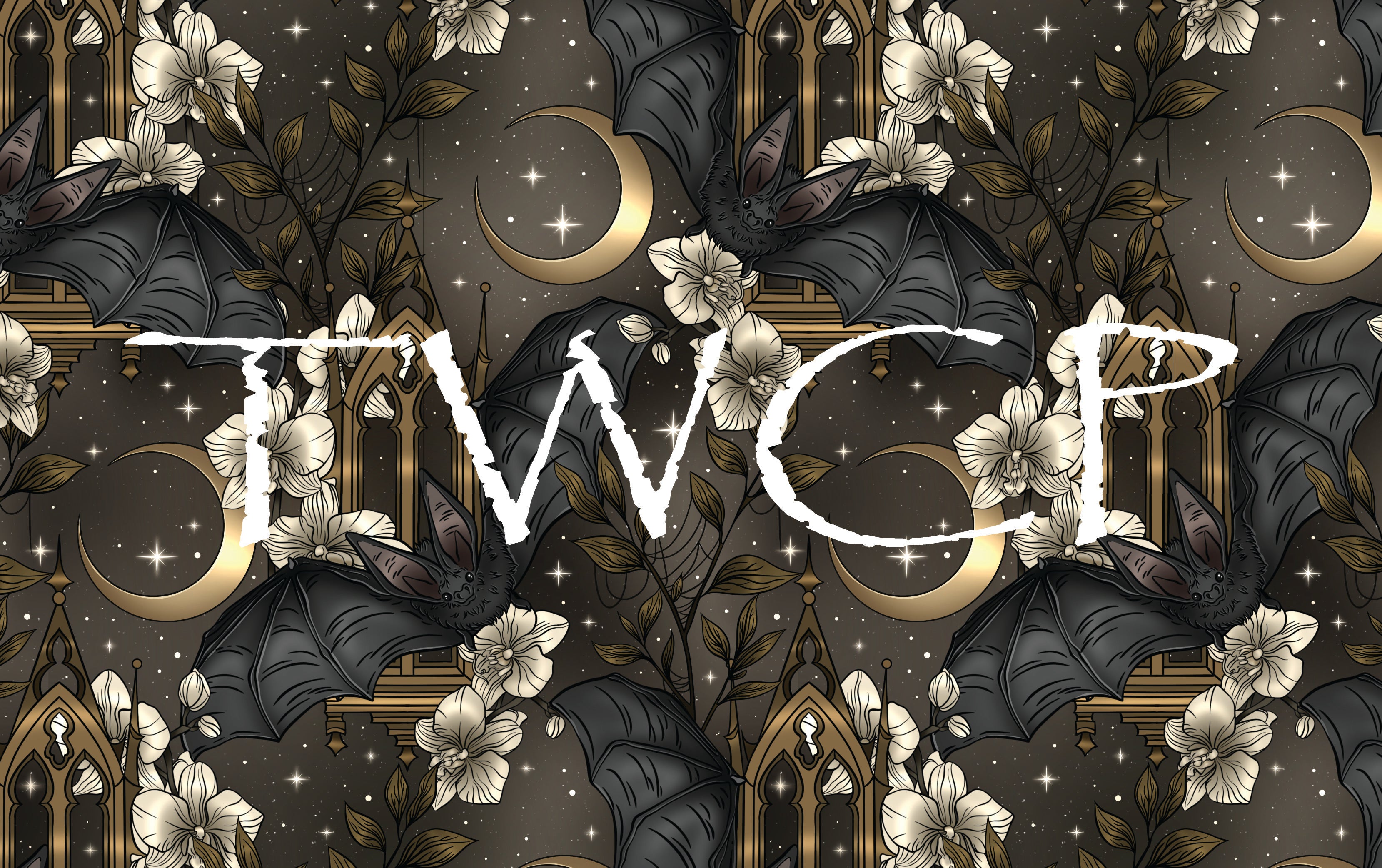 Whimsy Pixie Designs - Midnight Bats Brown