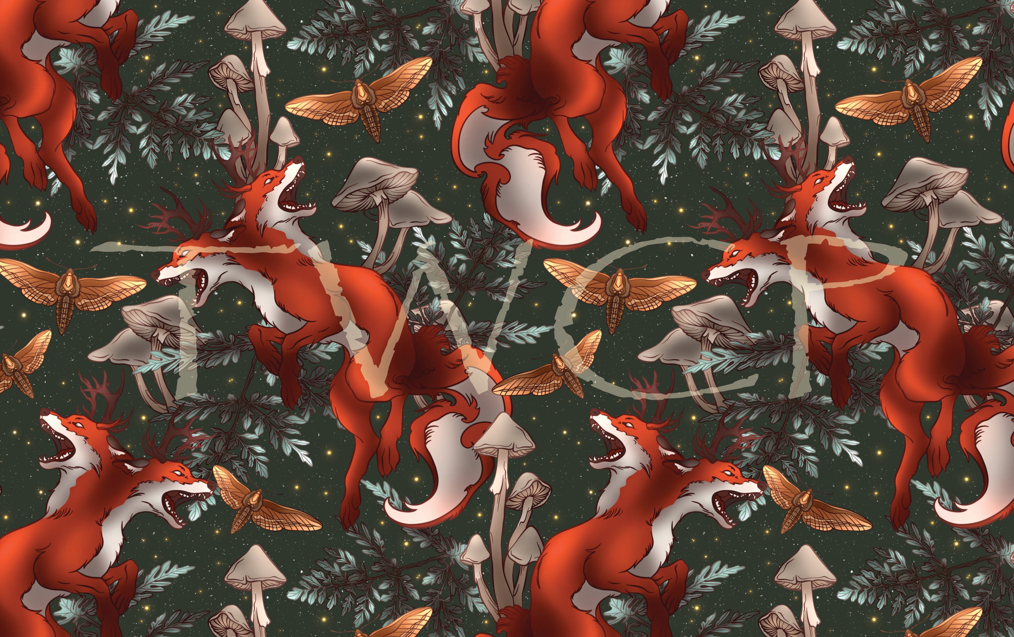 Whimsy Pixie Designs - Woodsy Fox Teal