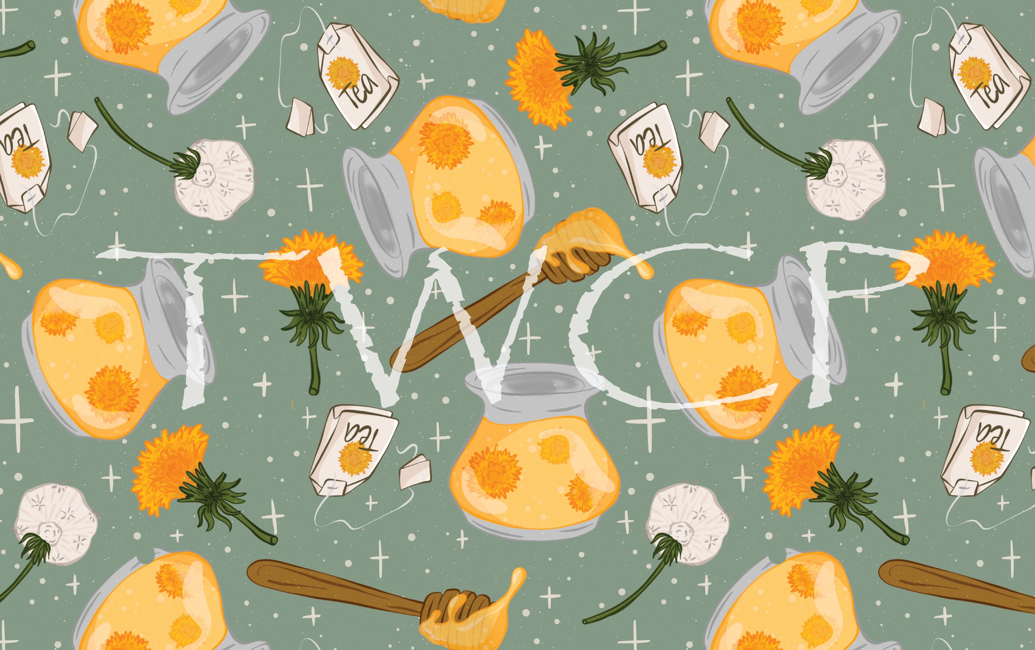 Whimsy Pixie Designs - Dandelion Honey Sage