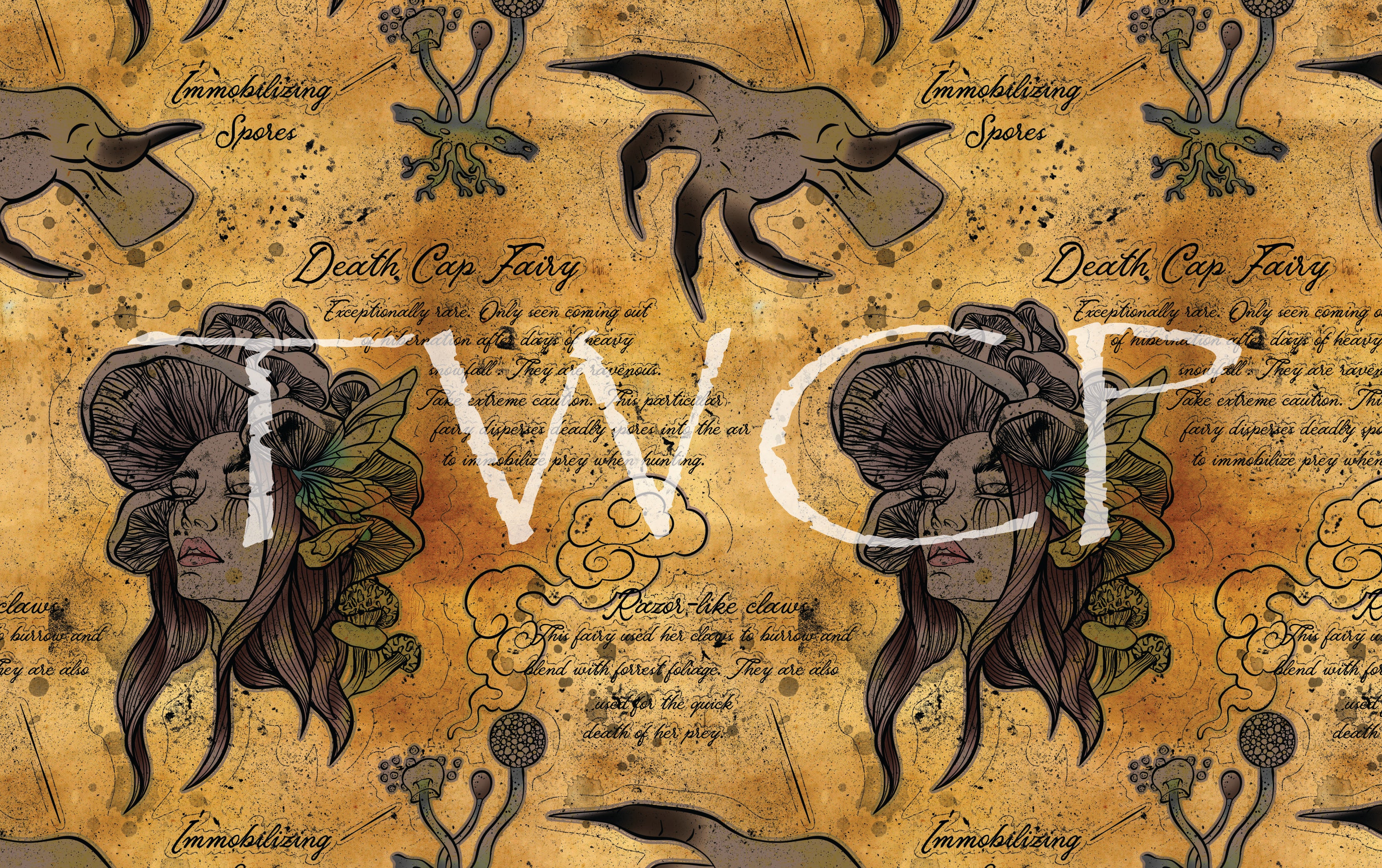 Whimsy Pixie Designs - Death Cap Fairy Journal