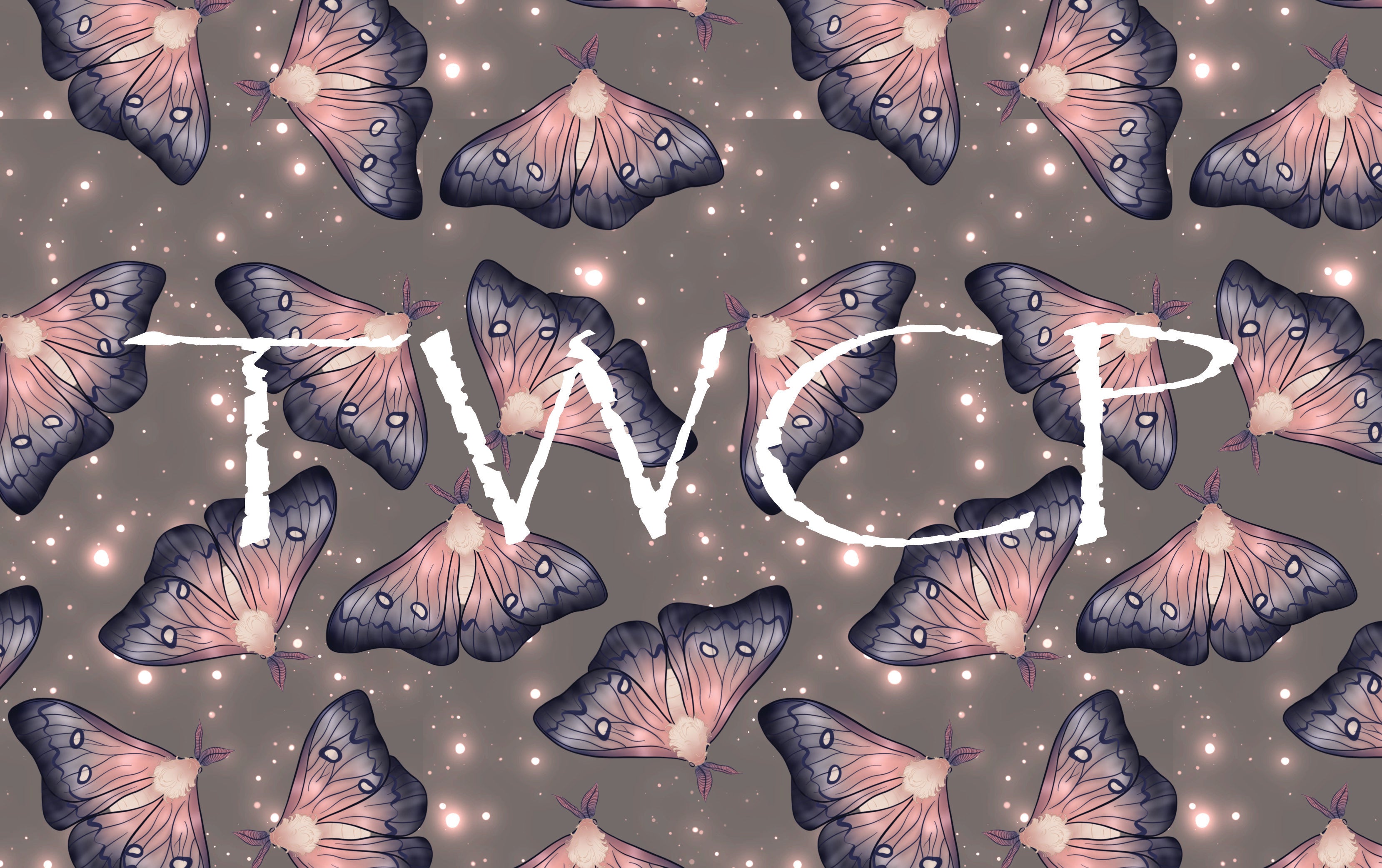 Whimsy Pixie Designs - Dreamy Death Blossoms Coordinate Grey