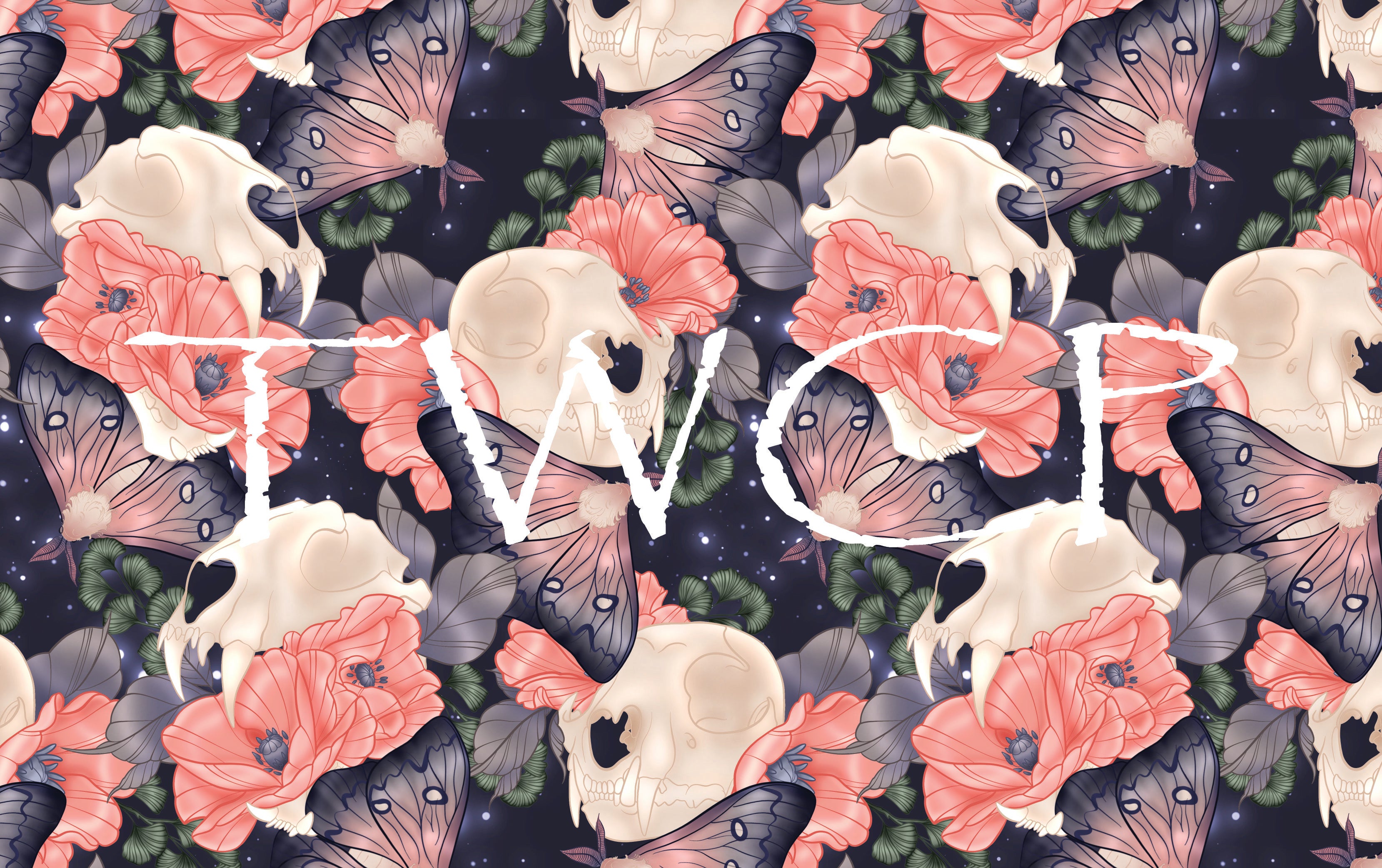 Whimsy Pixie Designs - Dreamy Death Blossoms Plum