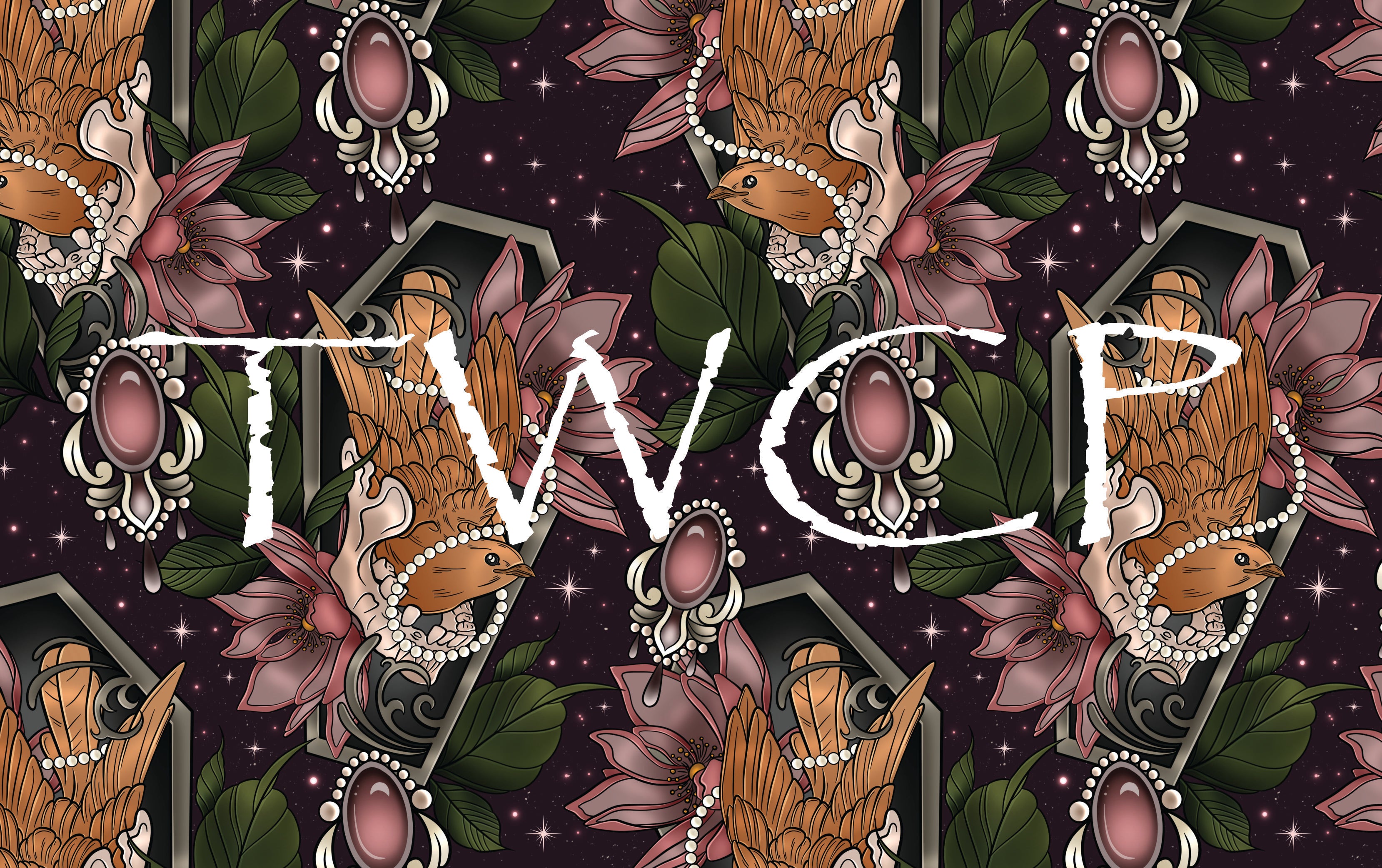 Whimsy Pixie Designs - Gemstone Coffins Plum