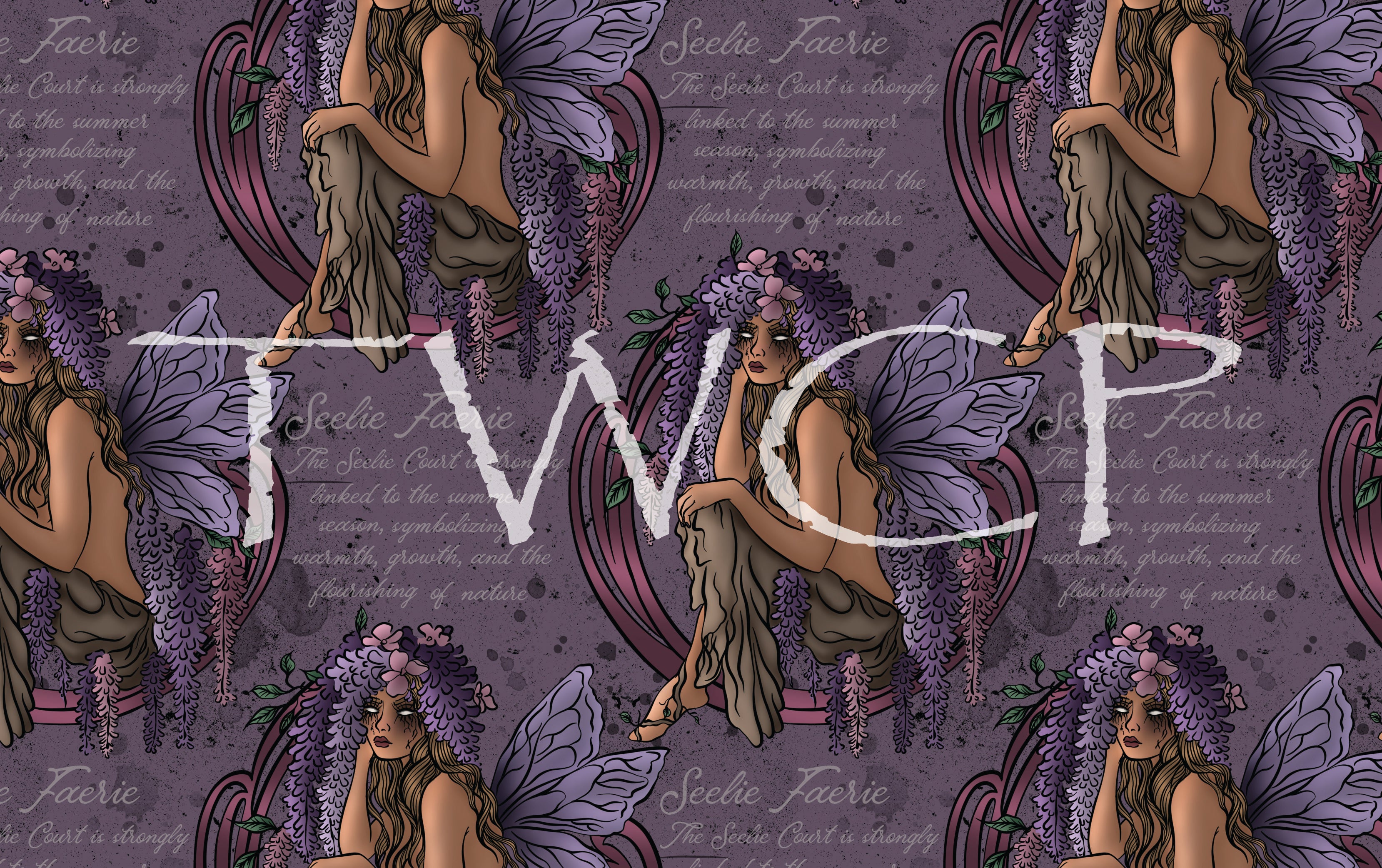 Whimsy Pixie Designs - Seelie Faerie Purple
