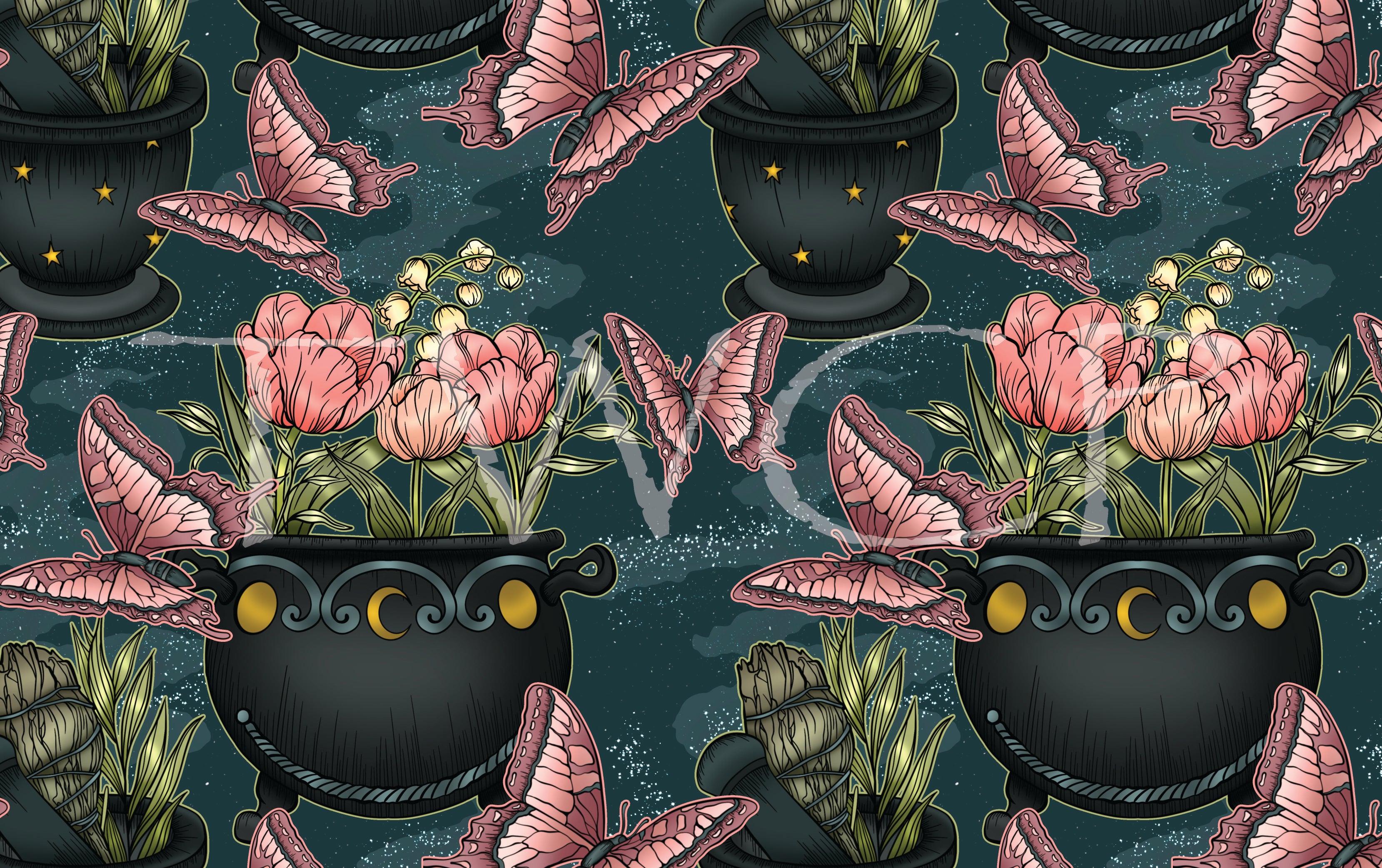 Whimsy Pixie Designs - Summoning Spring Blue