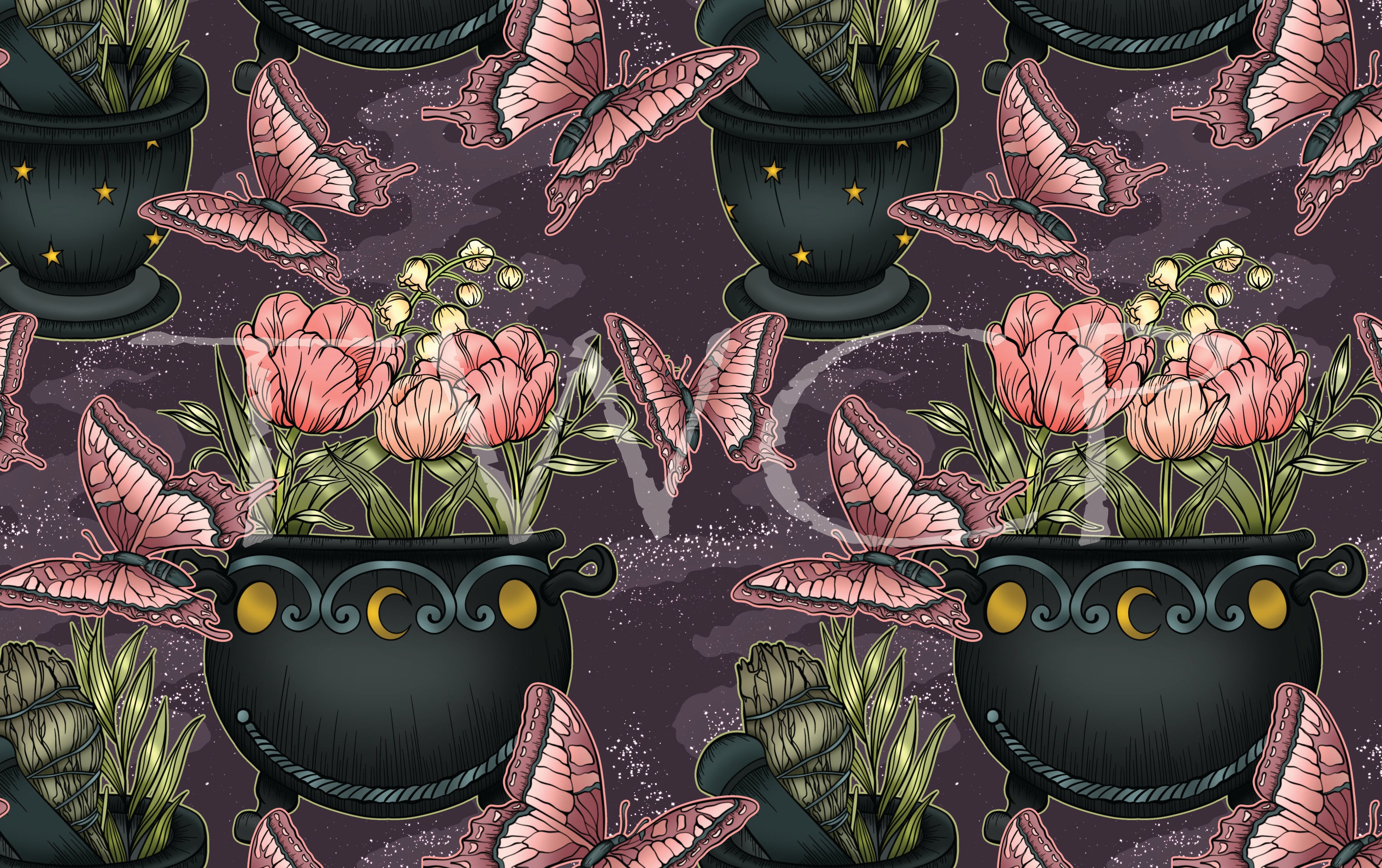 Whimsy Pixie Designs - Summoning Spring Purple