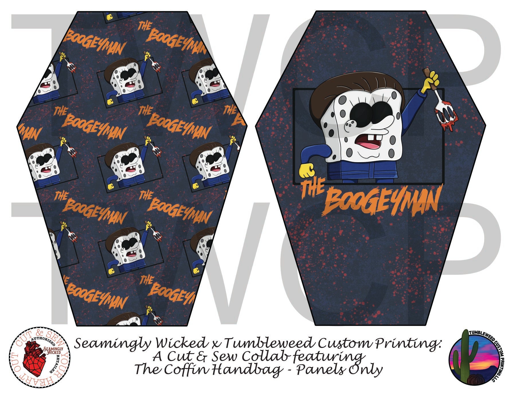 Seamingly Wicked - Coffin Handbag - The Boogeyman