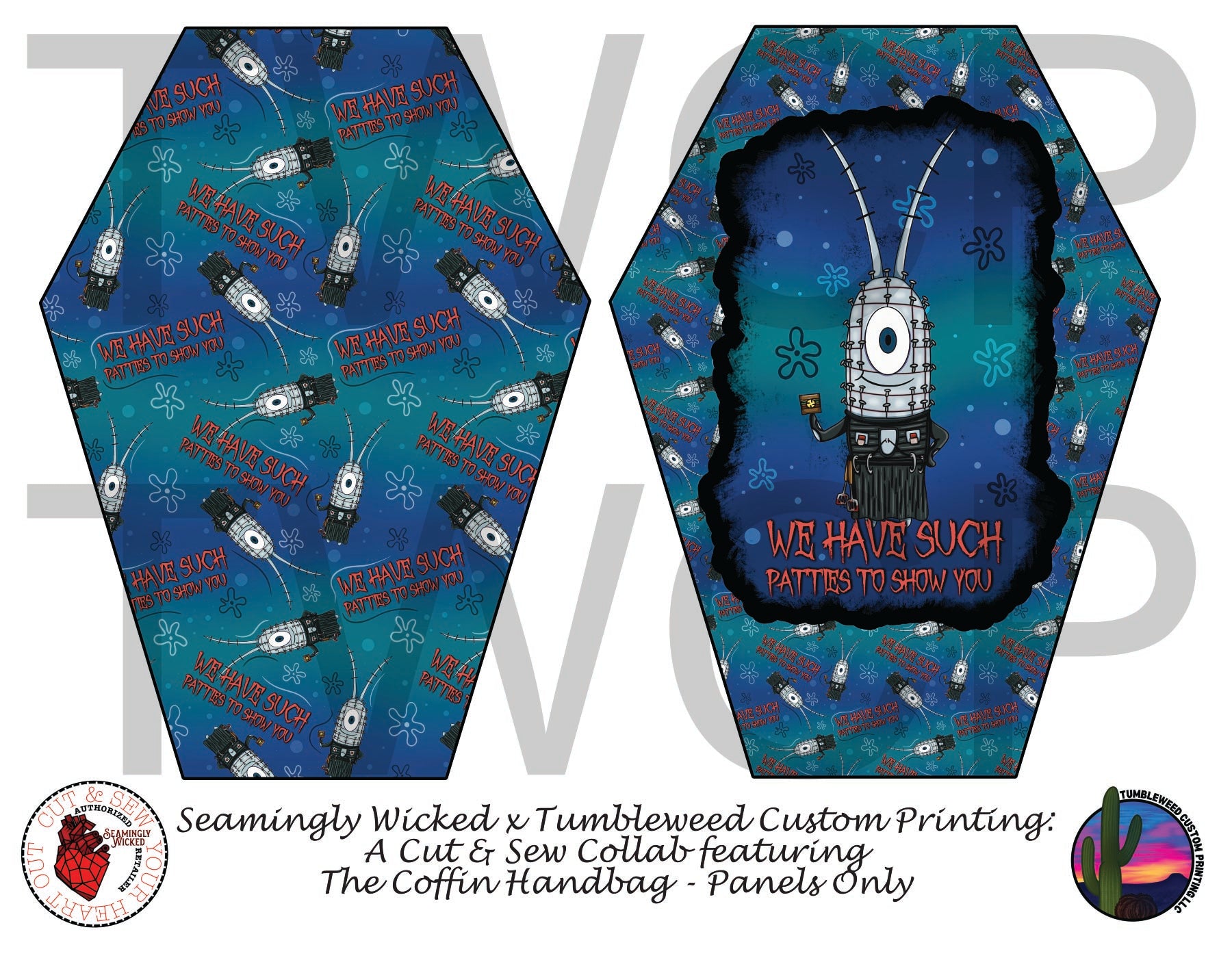 Seamingly Wicked - Coffin Handbag - We Have Such Patties to Show You